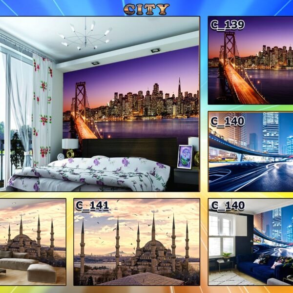 تابلوه جداري مودرن ذهبي